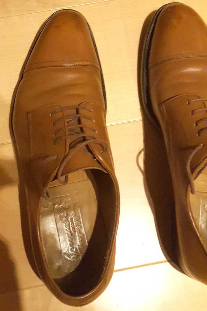 数量限定人気値下げ️神匠 シンショウ セミブローグ 24.0 5.5 ブラウン 靴