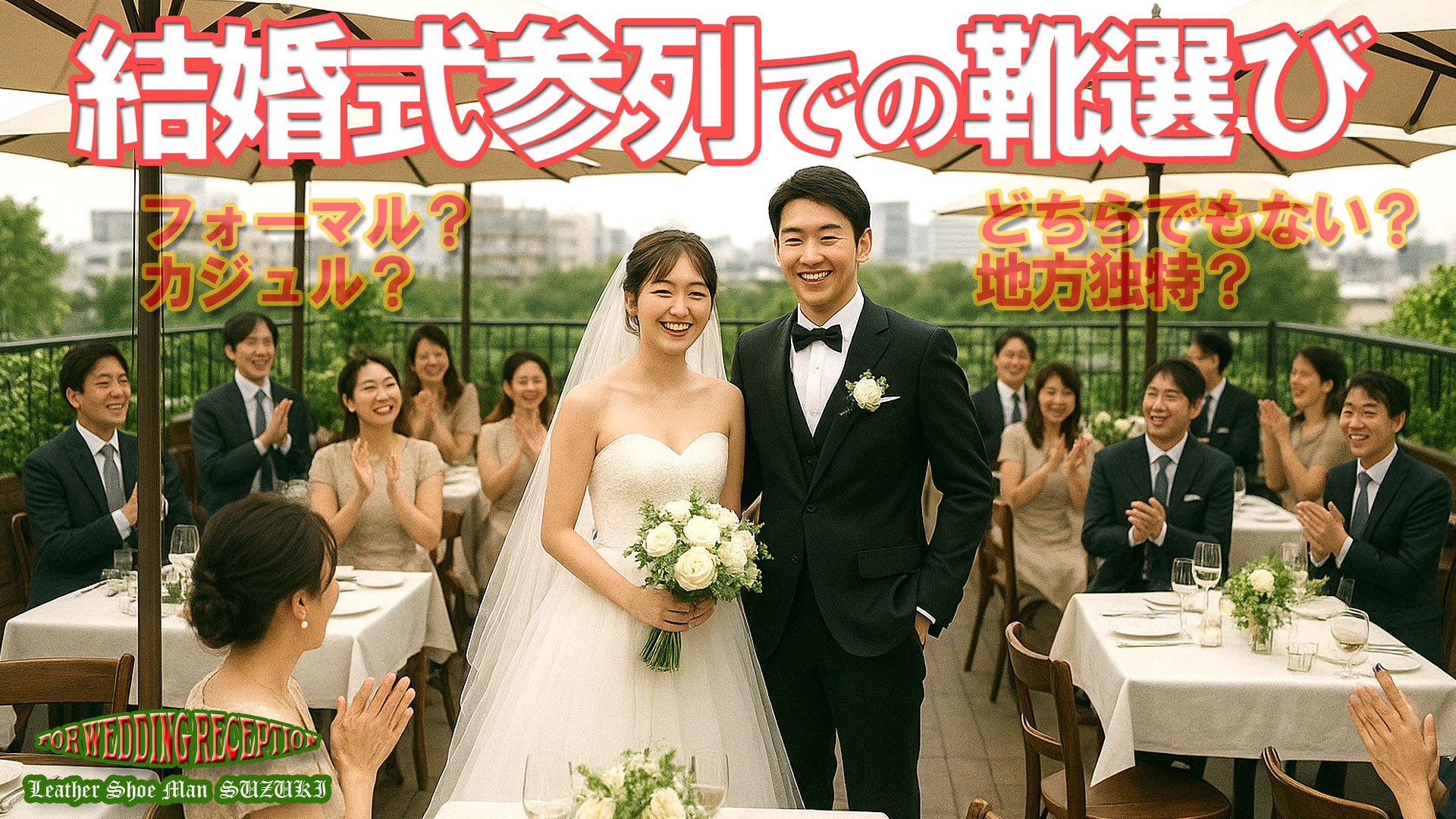 結婚式参列?履く靴は?