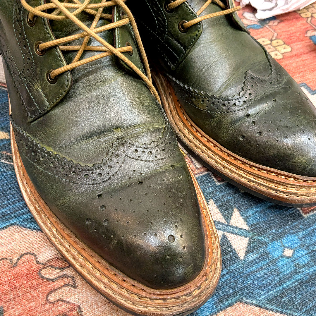 トリプルステッチソールの経年変化